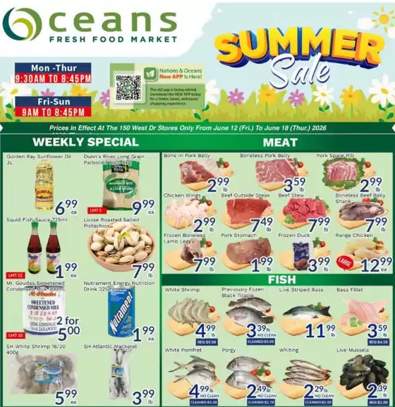 Oceans Fresh Food Market catalogue | Enjoy Special deals everyday | 2026-06-12T00:00:00.000Z - 2026-06-18T00:00:00.000Z