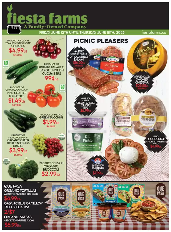 Fiesta Farms catalogue | Weekly flyer | 2026-06-12T00:00:00.000Z - 2026-06-18T00:00:00.000Z