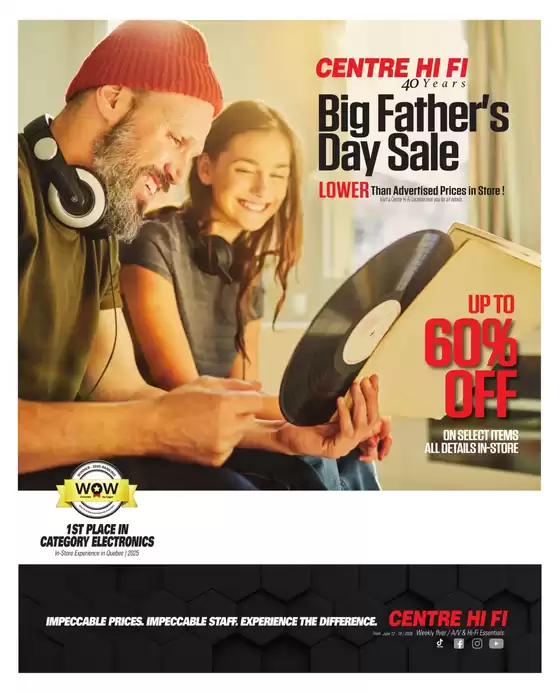 Centre Hi-Fi catalogue | Weekly Flyer | 2026-06-12T00:00:00.000Z - 2026-06-18T00:00:00.000Z