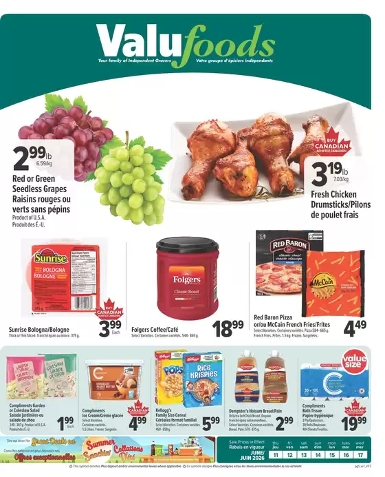 ValuFoods catalogue | Weekly flyer  | 2026-06-12T00:00:00.000Z - 2026-06-17T00:00:00.000Z