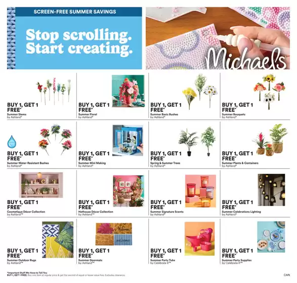 Michaels catalogue | 6/12 Weekly Ad Canada | 2026-06-12T00:00:00.000Z - 2026-06-26T00:00:00.000Z