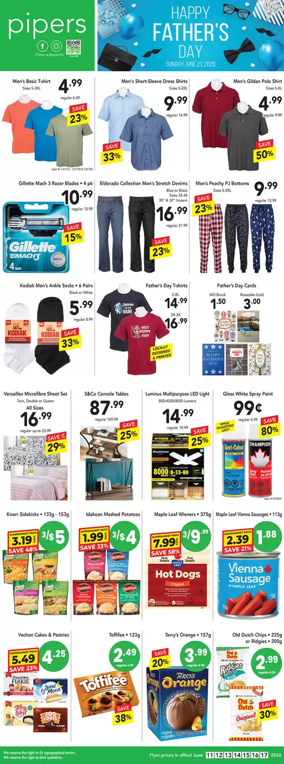 Pipers catalogue | Flyer Pipers | 2026-06-11T00:00:00.000Z - 2026-06-17T00:00:00.000Z