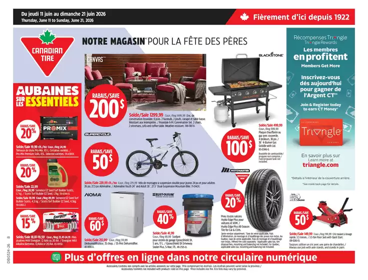 Canadian Tire catalogue | Current bargains and offers | 2026-06-11T00:00:00.000Z - 2026-06-21T00:00:00.000Z