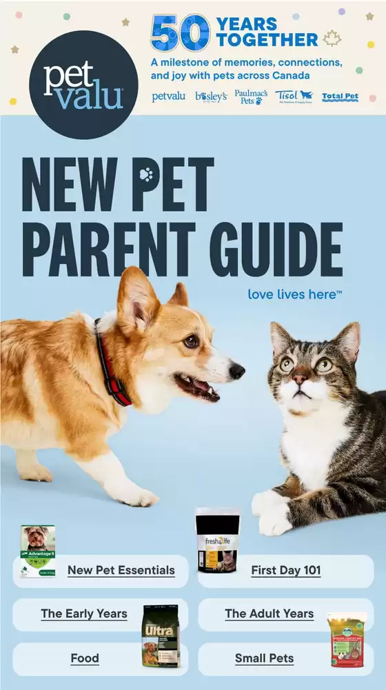 Petvalu catalogue | New pet parent guide | 2026-06-12T00:00:00.000Z - 2026-06-30T00:00:00.000Z