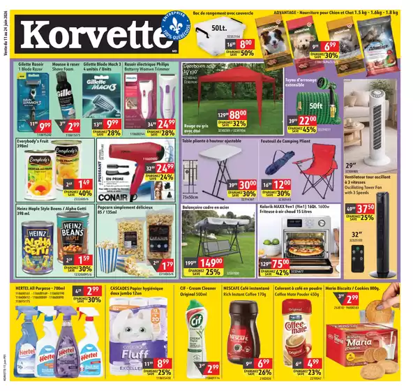 Korvette catalogue | Korvette Circular - June 11, 2026 | 2026-06-12T00:00:00.000Z - 2026-06-24T00:00:00.000Z