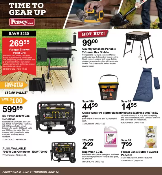 Peavey Mart catalogue | Time to gear up | 2026-06-15T00:00:00.000Z - 2026-06-24T00:00:00.000Z