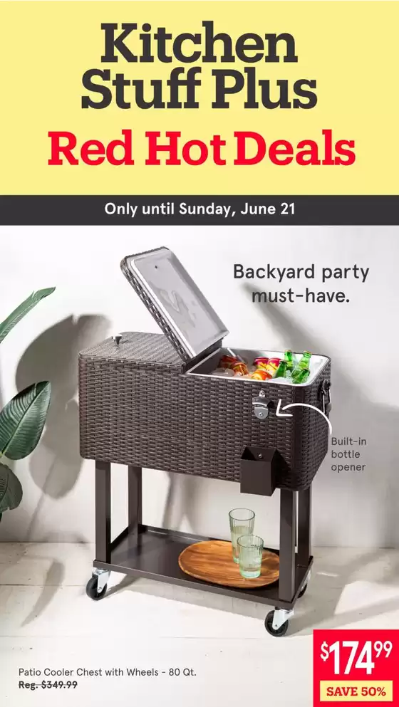 Kitchen Stuff Plus catalogue | Kitchen Stuff Plus weeky flyer | 2026-06-15T00:00:00.000Z - 2026-06-21T00:00:00.000Z