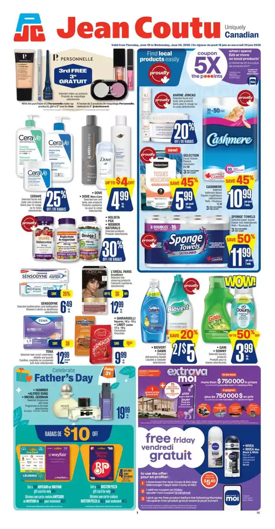 Jean Coutu catalogue in Kamloops | Exclusive deals and bargains | 2026-06-18T00:00:00.000Z - 2026-06-24T00:00:00.000Z