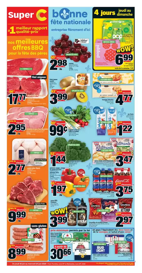Super C catalogue | New offers to discover | 2026-06-18T00:00:00.000Z - 2026-06-24T00:00:00.000Z