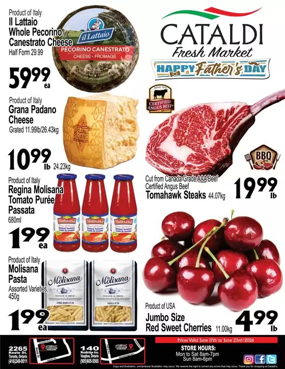 Cataldi catalogue | Great offer for all customers | 2026-06-17T00:00:00.000Z - 2026-06-23T00:00:00.000Z
