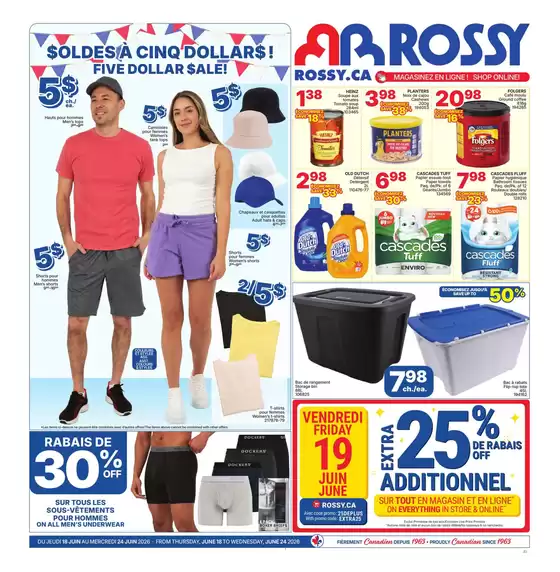 Rossy catalogue in Belleville | Special offers for you | 2026-06-18T00:00:00.000Z - 2026-06-24T00:00:00.000Z