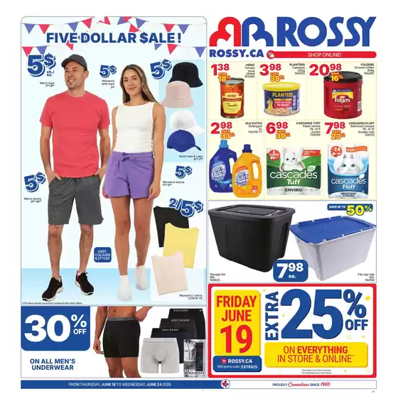 Rossy catalogue | Top offers for smart savers | 2026-06-18T00:00:00.000Z - 2026-06-24T00:00:00.000Z