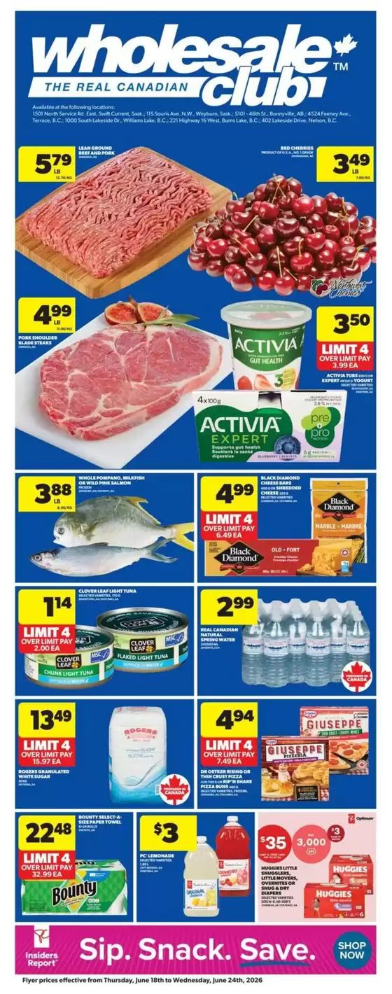 Wholesale Club catalogue | Exclusive bargains | 2026-06-18T00:00:00.000Z - 2026-06-24T00:00:00.000Z