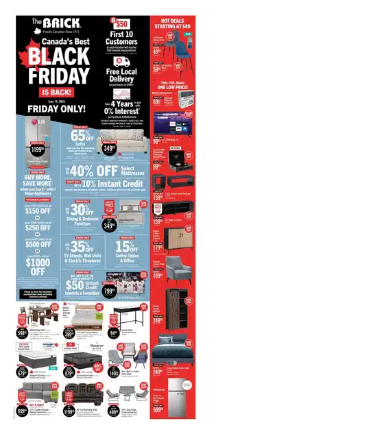 The Brick catalogue in Vancouver | Exclusive deals and bargains | 2026-06-18T00:00:00.000Z - 2026-06-21T00:00:00.000Z