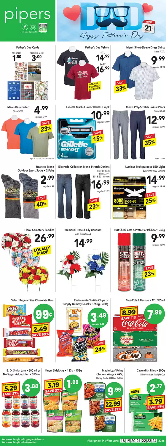 Pipers catalogue | Weekly flyer | 2026-06-19T00:00:00.000Z - 2026-06-24T00:00:00.000Z