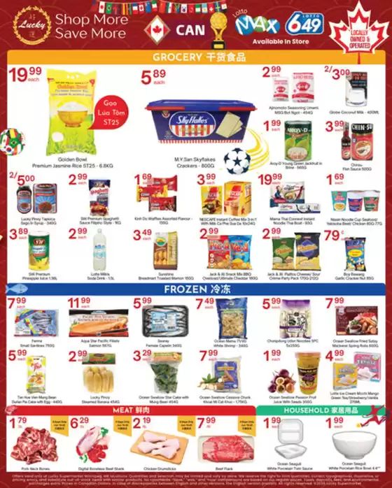 Lucky Supermarket catalogue | Winnipeg Weekly Specials | 2026-06-19T00:00:00.000Z - 2026-06-25T00:00:00.000Z
