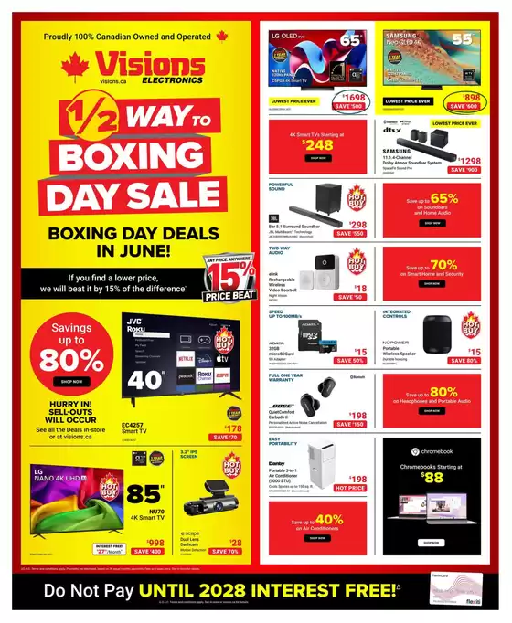 Visions Electronics catalogue | Flyer | 2026-06-19T00:00:00.000Z - 2026-06-25T00:00:00.000Z