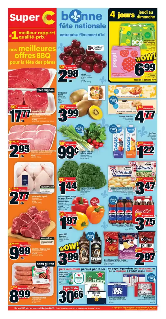 Super C catalogue | Circulaire | 2026-06-18T00:00:00.000Z - 2026-06-24T00:00:00.000Z