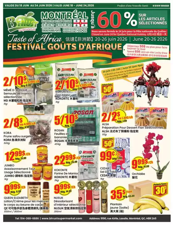 Btrust Supermarket catalogue | Up to 60 % off | 2026-06-19T00:00:00.000Z - 2026-06-25T00:00:00.000Z