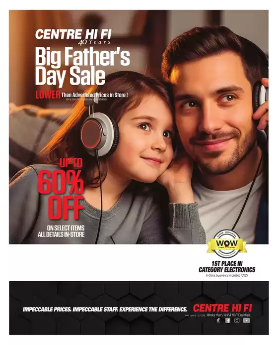 Centre Hi-Fi catalogue | Weekly Flyer | 2026-06-19T00:00:00.000Z - 2026-06-25T00:00:00.000Z