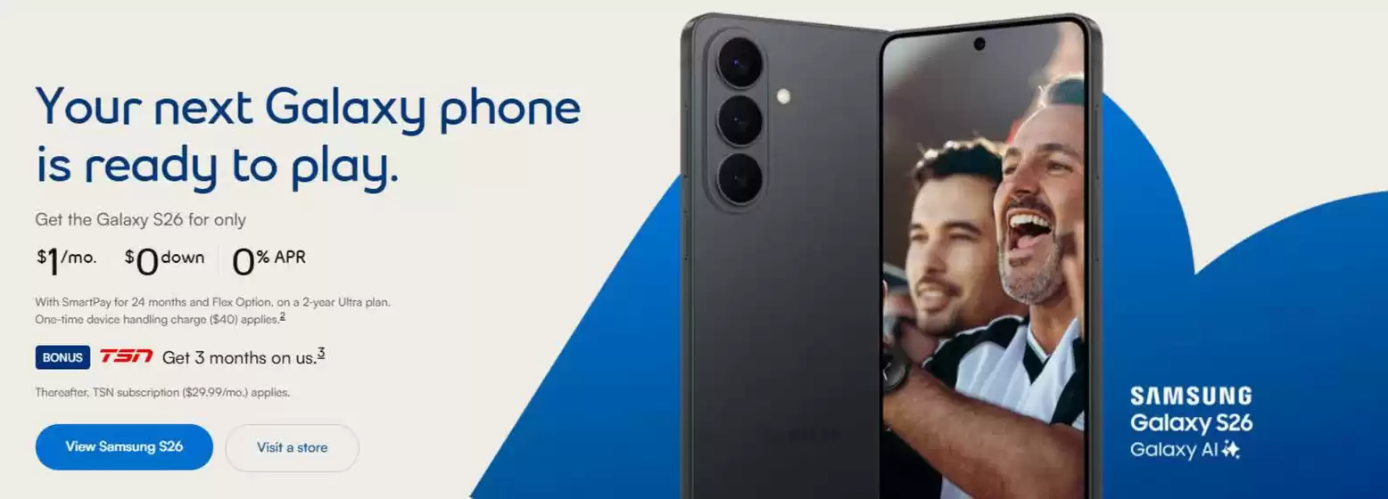 Bell catalogue in Vancouver | Your next Galaxy phone is ready to play | 2026-06-22T00:00:00.000Z - 2026-07-13T00:00:00.000Z