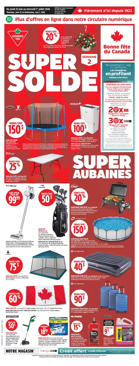 Canadian Tire catalogue in Prince Albert | Our best offers for you | 2026-06-25T00:00:00.000Z - 2026-07-01T00:00:00.000Z