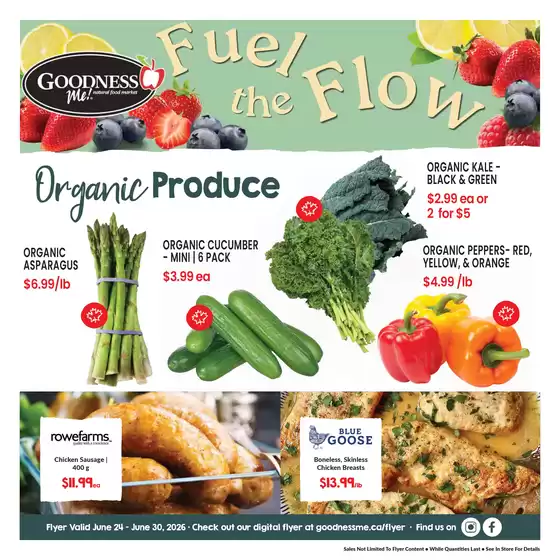 Goodness Me catalogue | Fuel the flow | 2026-06-24T00:00:00.000Z - 2026-06-30T00:00:00.000Z