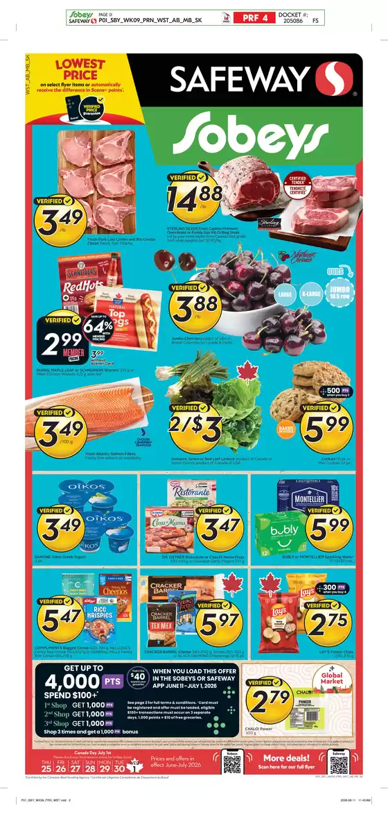 Safeway catalogue | Save now with our deals | 2026-06-25T00:00:00.000Z - 2026-07-01T00:00:00.000Z