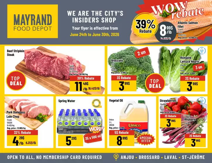 Mayrand catalogue | Mayrand flyer | 2026-06-24T00:00:00.000Z - 2026-06-30T00:00:00.000Z