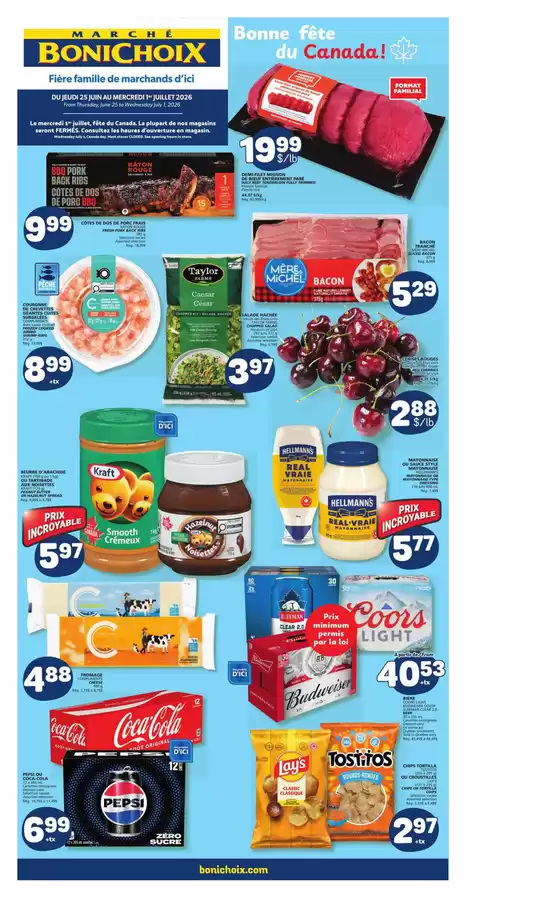 Marché Bonichoix catalogue | Circulaire de la semaine | 2026-06-25T00:00:00.000Z - 2026-07-01T00:00:00.000Z