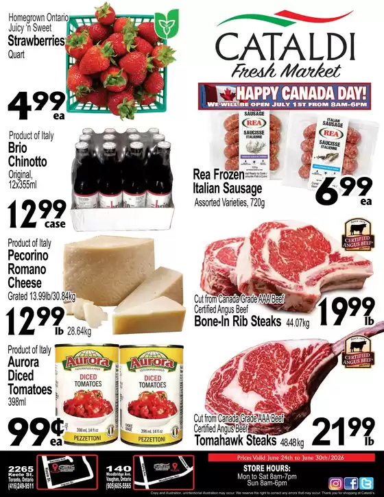 Cataldi catalogue | Top deals for all customers | 2026-06-24T00:00:00.000Z - 2026-06-30T00:00:00.000Z