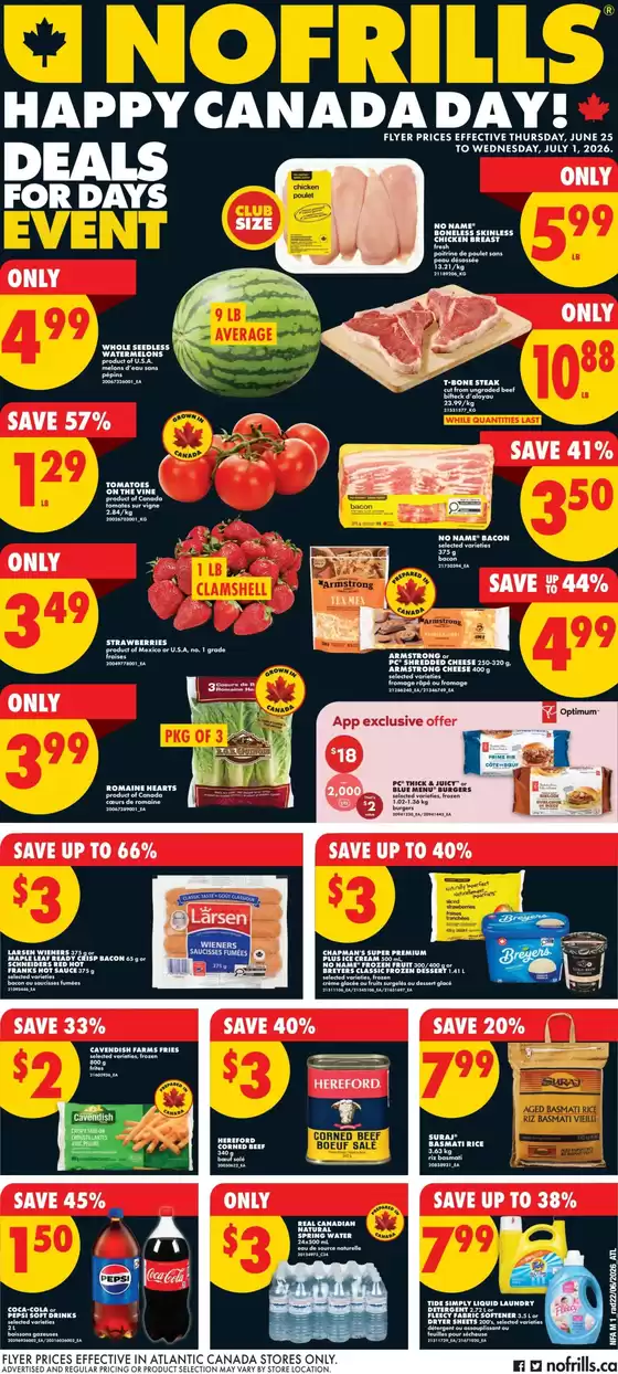 No Frills catalogue | No Frills Weekly ad | 2026-06-25T00:00:00.000Z - 2026-07-01T00:00:00.000Z