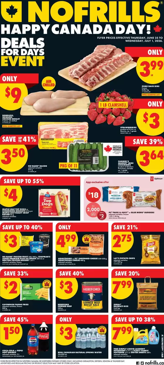 No Frills catalogue | Exclusive deals for our customers | 2026-06-25T00:00:00.000Z - 2026-07-01T00:00:00.000Z