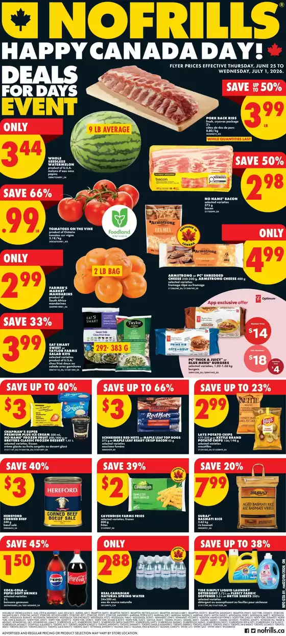 No Frills catalogue | Top offers for all bargain hunters | 2026-06-25T00:00:00.000Z - 2026-07-01T00:00:00.000Z