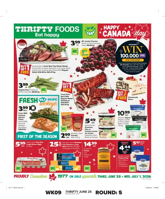 Thrifty Foods catalogue | Exclusive bargains | 2026-06-25T00:00:00.000Z - 2026-07-01T00:00:00.000Z