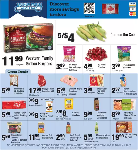 Bulkley Valley Wholesale catalogue | Discover more savings in-store | 2026-06-25T00:00:00.000Z - 2026-07-01T00:00:00.000Z