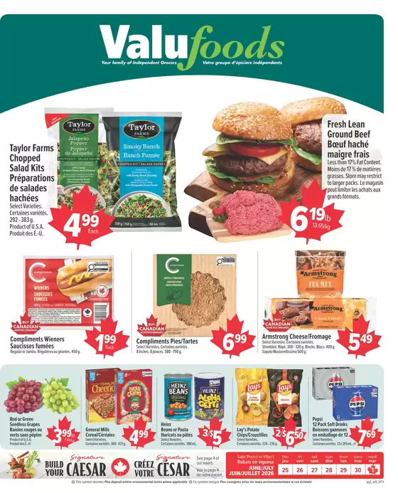 ValuFoods catalogue | Weekly flyer  | 2026-06-25T00:00:00.000Z - 2026-07-01T00:00:00.000Z