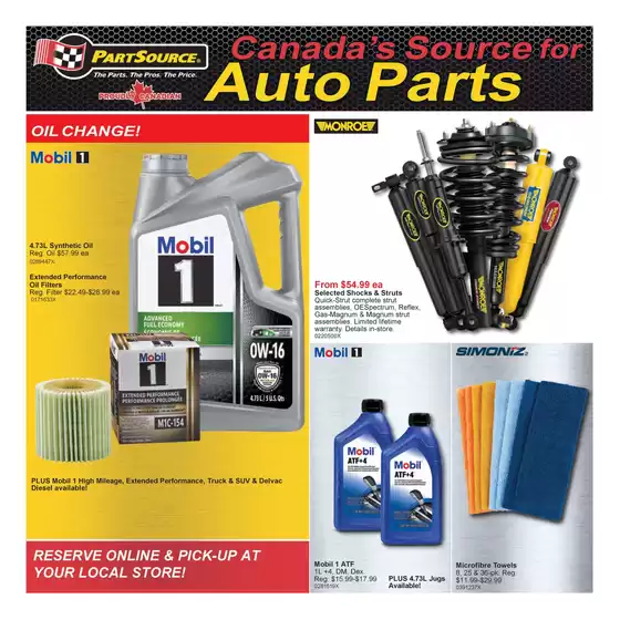 Part Source catalogue | Part Source | 2026-06-25T00:00:00.000Z - 2026-07-09T00:00:00.000Z