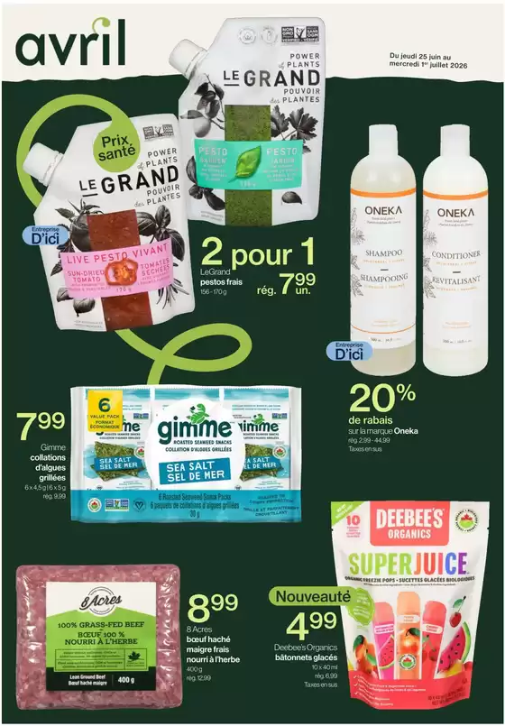 Avril catalogue | Avril circulaire  | 2026-06-25T00:00:00.000Z - 2026-07-01T00:00:00.000Z