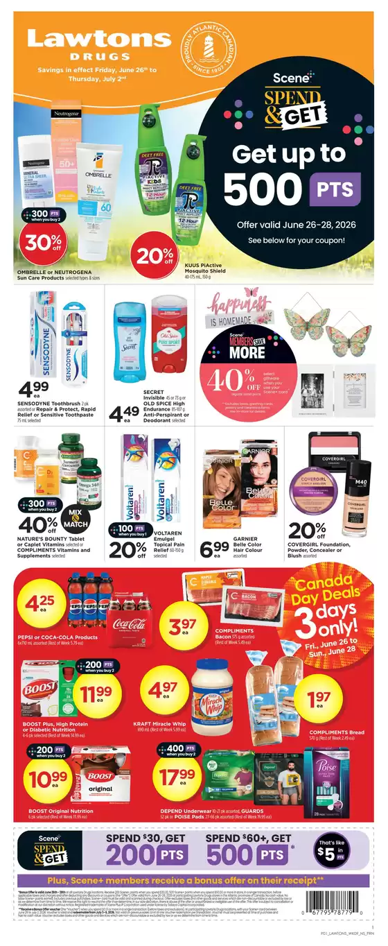 Lawtons Drugs catalogue | Weekly flyer  | 2026-06-26T00:00:00.000Z - 2026-07-02T00:00:00.000Z