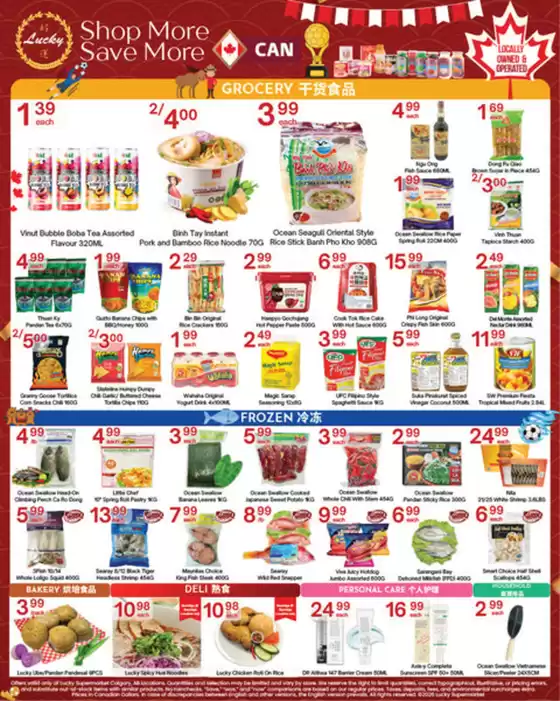 Lucky Supermarket catalogue in Ottawa | Calgary Weekly Specials | 2026-06-26T00:00:00.000Z - 2026-07-02T00:00:00.000Z