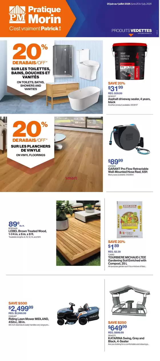Patrick Morin catalogue | Weekly flyer  | 2026-06-26T00:00:00.000Z - 2026-07-01T00:00:00.000Z