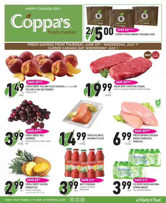 Coppa's catalogue | Weekly flyer | 2026-06-26T00:00:00.000Z - 2026-07-01T00:00:00.000Z