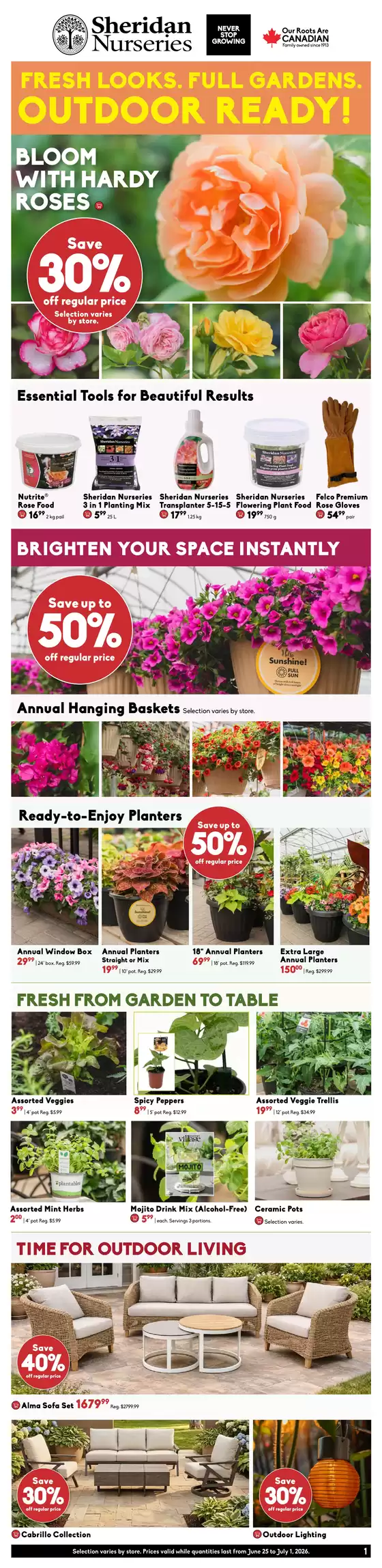 Sheridan Nurseries catalogue | Save 30% off regular price | 2026-06-29T00:00:00.000Z - 2026-07-01T00:00:00.000Z