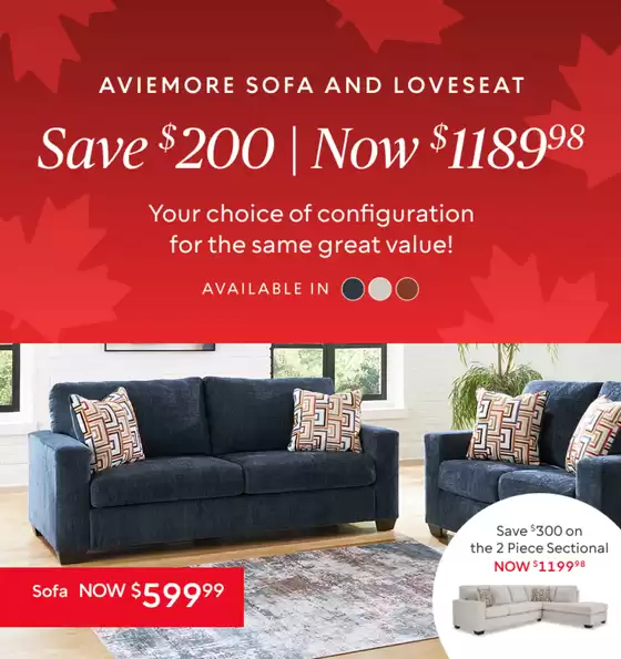 Ashley Furniture catalogue | Canada day sale  | 2026-06-29T00:00:00.000Z - 2026-07-19T00:00:00.000Z