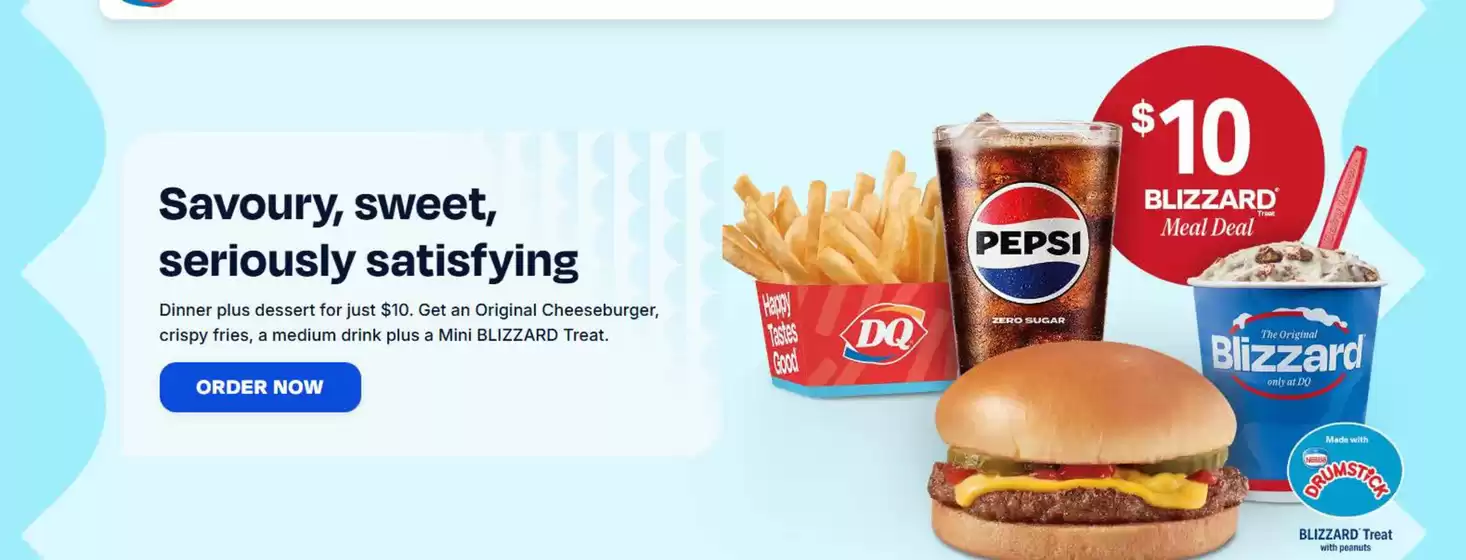 Dairy Queen catalogue in Guelph | Meal deal 1 0$ | 2026-06-29T00:00:00.000Z - 2026-07-13T00:00:00.000Z