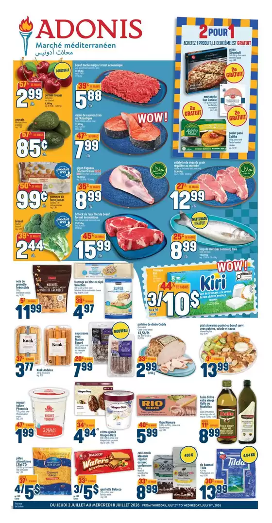 Marché Adonis catalogue in Rouyn-Noranda | Exclusive deals for our customers | 2026-07-02T00:00:00.000Z - 2026-07-08T00:00:00.000Z