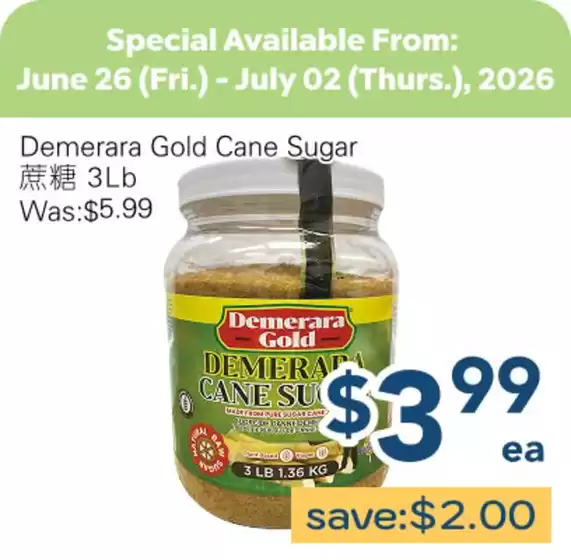 Oceans Fresh Food Market catalogue in Rouyn-Noranda | Weekly special | 2026-06-30T00:00:00.000Z - 2026-07-02T00:00:00.000Z