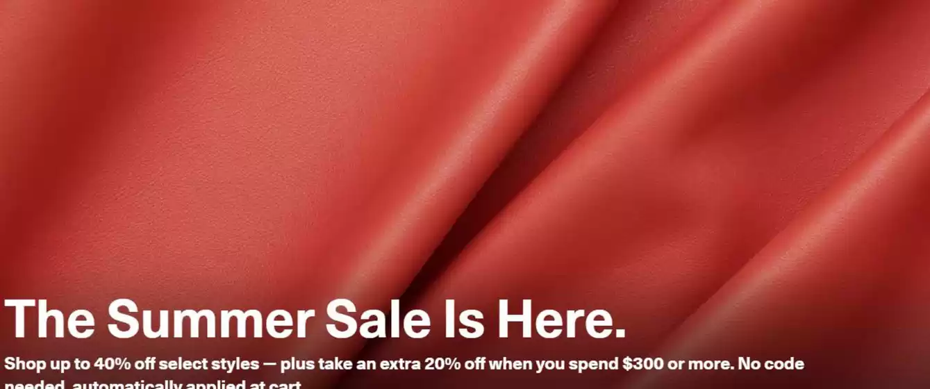 ECCO catalogue | The summer sale is here  | 2026-06-30T00:00:00.000Z - 2026-08-31T00:00:00.000Z