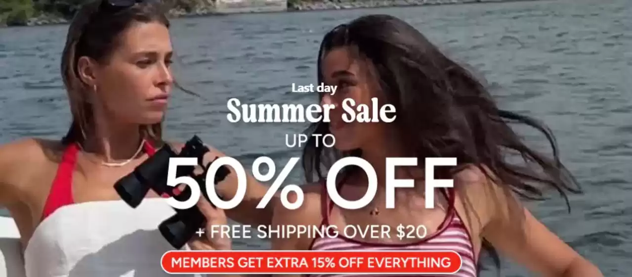 Ardene catalogue | Last day summer sale | 2026-07-01T00:00:00.000Z - 2026-07-19T00:00:00.000Z